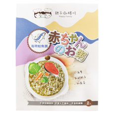 Happy Family 親子御膳坊 海帶鮭魚寶寶粥 6個月以上 2包, 150g, 1盒