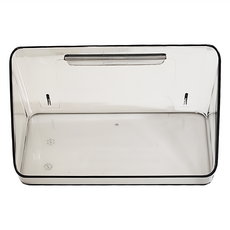 SHIMOYAMA 免鑽釘 無痕壁掛式鏡櫃收納盒 16.5 x 8.5 x 8.5cm, 1個, 透明