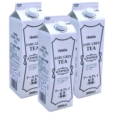 HOMER 伯爵紅茶 無糖, 1L, 3瓶