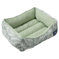 Dogfeet DF 涼感透氣方形床, 葉子綠, 1個