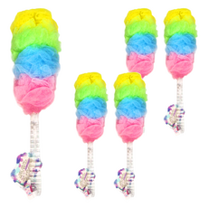 KEYTOSS 詰朵斯 專利泡泡-沐浴刷(長) 尺寸:46*13*10公分 可重複使用, 款式隨機, 1入, 5支