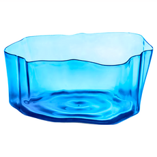 QUALy 流形筒S, 晶透藍, 1個