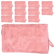 Little Pink Rabbit 粉彩小兔 加厚吸水抹布 12條裝, 40 x 30cm, 1包