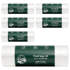 SINCERELY Frog 捲筒型食物保鮮袋 Set 500入, M 25 x 35cm, 6捲