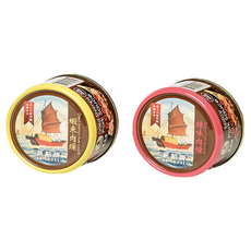 帆船牌 家傳系列 肉燥罐頭 Set 兩種口味一次滿足 溫體台灣豬肉 少肥肉無負擔 開罐即食, 240g, 1組