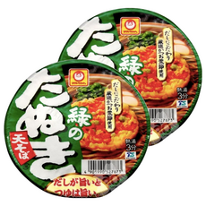 Maruchan Aka Midori 天婦羅蕎麥碗麵 101g, 2入