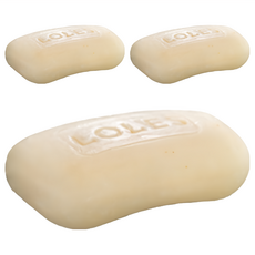 LOLE'S 草本護膚潔顏皂 蘆薈 適合所有膚質 無動物實驗 富含維他命E 不含SLS/SLES 不含人工色素, 100g, 3個