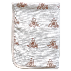 Doris.Ann 朵麗絲.安 CHI-MI 啾米 竹纖維隔尿墊 60x120cm 水豚, 大號, 1個