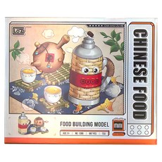 LoZ 圍爐煮茶 茶水組 積木玩具 3歲以上, 1389, 1盒