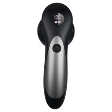 BeOK USB充電吸塵電動磨腳皮器, ZM-518, 黑色/銀色