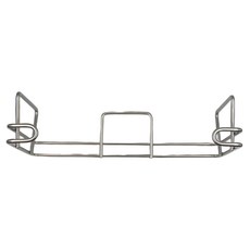 Easy 易立家 304不鏽鋼塑膠袋架, 無痕掛勾, 透明色貼片, 1盒