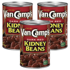 Van Camp's 紅腰子豆 深紅色 素食可食, 425g, 3罐