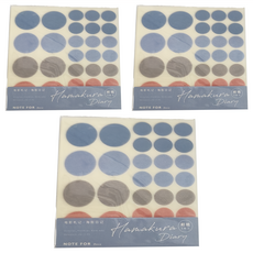 德德小品集 電影札記和紙貼紙3件組 90 x 78mm, 海街日記, 3張, 3組