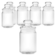 Ocean Glass 玻璃罐, 6個, 650ml