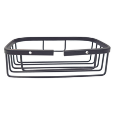 浴室衛生紙置物架 方形, 典雅黑, 1個