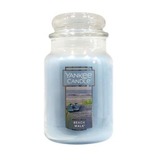 YANKEE CANDLe 香氛蠟燭 海灘漫步, 623g, 1件