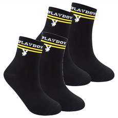 PLAYBOY 美國風男休閒襪 2雙