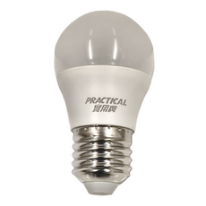 PRACTICAL 實用牌 LED大廣角節能燈泡 3W 白光, 1個