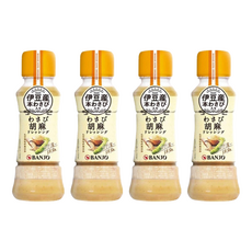 BANJO 万城 山葵芝麻沙拉醬, 170ml, 4瓶