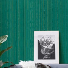 WA. WALL ART 歐風防水自黏壁紙 樹紋金絲綠 PVC材質