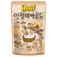 HBAF 黃豆粉年糕風味杏仁果, 190g, 1包
