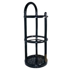 HA01雨傘架 聚丙烯(P.P) 台灣製造, 73 x 27.5cm, 黑色, 1個