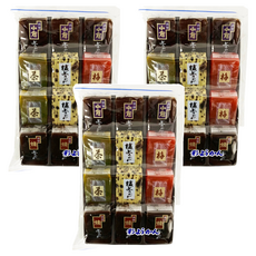 滿屋 迷你羊羹, 多種口味一次滿足, 小巧包裝方便攜帶, 456g, 3袋