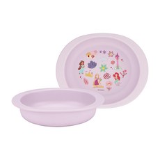 Skater 銀離子寬口塑膠盤, 1個, 公主