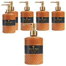 Savon De Royal 奢華閃耀珍珠洗手乳, 500ml, 含保濕霜, 白色茉莉花香調, 琥珀和香草濃郁馥香, 6瓶