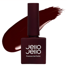 Jello Jello 七彩系列 美甲凝膠 JC-26 Velvet Burgundy 1瓶, 10ml
