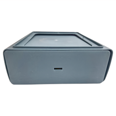 WE CHAMP 抽屜置物收納盒，PP材質，2個, 藍色, 2層