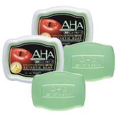 BCL AHA 柔膚潔面皂, Esthetic Soap, 100g, 2個