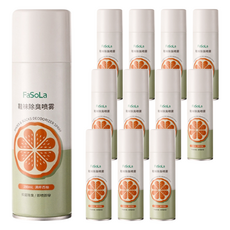 FaSoLa 銀離子鞋襪除臭速乾噴霧 - 西柚清香 280mL, 12瓶