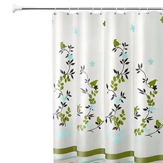 葉子小舖 時尚環保浴簾, 咖啡樹, 1個