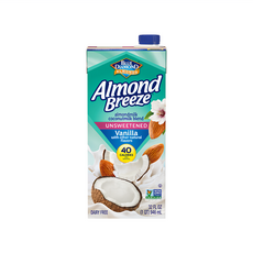 BLUE DIAMOND 藍鑽 Almond Breeze杏仁飲, 無糖香草口味, 946ml, 1瓶