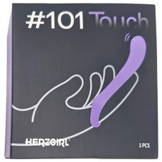 HERZGIRL 赫茲少女 101 Touch 指潮筆 141 x 28 x 26mm 41g, 漫遊紫, 1支