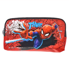 MARVEL 漫威 大拉鏈大容量筆袋單人 MPWPK250-1, 蜘蛛人, 1個