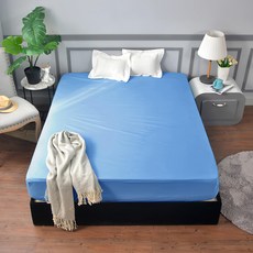 寢室安居 護理級 防潑水防塵防汙床包式保潔墊2件 附保潔枕套4件