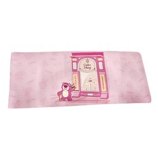 Disney 迪士尼 熊抱哥 甜蜜夢境系列皮革桌墊 粉色 + 米白色, 熊抱哥 粉色 + 米白色