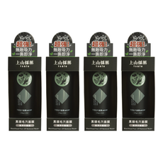 tsaio 上山採藥 黑頭毛穴面膜 淨速升級版 40g 深層清潔毛孔 改善毛孔粗大, 1入, 4條