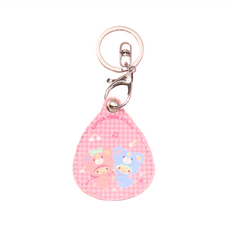 Sanrio 三麗鷗 兩用感應扣鑰匙套 CA941-8 7 x 5.5cm, 雙星仙子, 1個