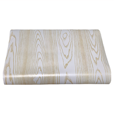 WA 防水自黏壁紙 加厚超立體仿真木紋 0.33mm厚度, 鋼刷金檀木