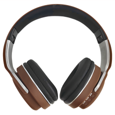 MCK 科技 藍牙耳罩耳機 MCK-S4 藍牙5.0/MIC/AUX, 播放時間>3H, 咖啡色