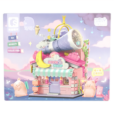 森寶積木 豬豬占卜書店, 608071, 1盒