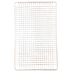 行家 304不鏽鋼方格防漏烤肉網，耐高溫，不變黃，耐腐蝕, 48 x 30ccm, 1個