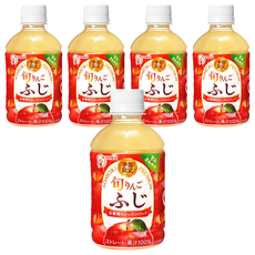 Sunpack 日本青森旬富士蘋果汁 5瓶 280ml - 100%純天然 無添加