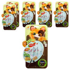 Catfeet 哈娜最愛好吃肉泥 天然無穀 獨立包裝, 鮪魚 + 牛磺酸, 60g, 6袋