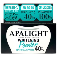 APALIGHT 潔白牙粉 含40%天然蛋殼磷灰石, 26g, 1盒