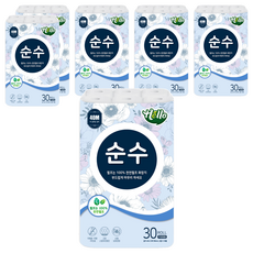 Hello Tissue 雙層捲筒衛生紙, 40m, 30捲, 6袋