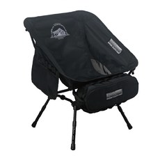 CAMPING ACE 野樂 黑森戰術太空椅 ARC-5TB, 武士黑, 1入